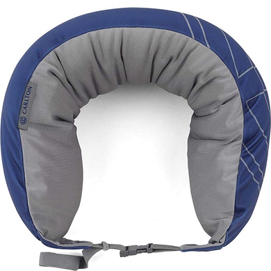Подушка под голову с микрогранулами Carlton NECPILLBLU;03 синяя