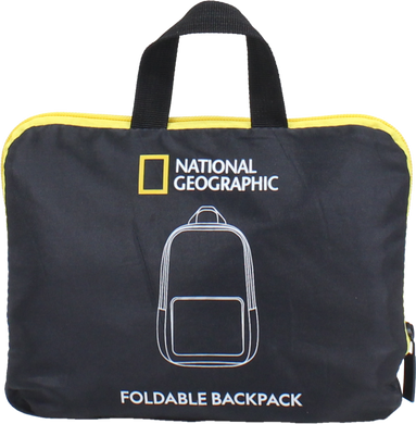 Рюкзак складаний National Geographic Foldable N14403 чорний
