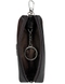 Кожаная ключница Eminsa с кольцом на цепочке для ключей ES1549-18-3 коричневая