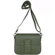 Женская сумка Karya из натуральной кожи KR5068-084 оливкового цвета, Оливковый