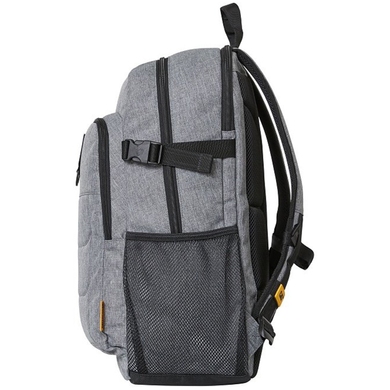 Повсякденний рюкзак CAT Millennial Classic Barry з відділенням для ноутбука до 16" 84055;555 Light gray melange (Світло-сірий меланж)
