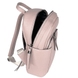 Жіночий рюкзак Karya на один відділ із натуральної шкіри KR6008-027 пудровий, Рожевий, Зерниста