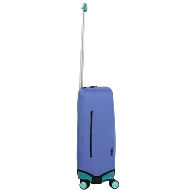Чехол защитный для малого чемодана из неопрена S 8003-33 перламутр-джинс, Перламутр джинс