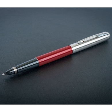 Ручка ролер Parker Jotter 17 Kensington Red CT RB 16 421 Червоний/Чорний