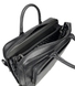Мужской кожаный портфель Karya на два отдела KR0279-45 черного цвета
