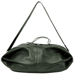 Кожаная дорожно-спортивная сумка Tony Bellucci TB5224-7 темно-зеленого цвета, Темно-зеленый