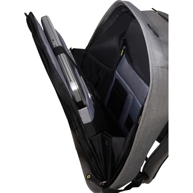 Рюкзак-антизлодій з відділенням для ноутбука до 15.6" Samsonite Securipak KA6*001 Cool Grey