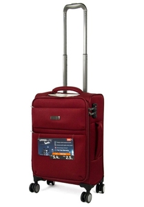 Валіза IT Luggage Dignified текстильна на 4-х колесах 2344-08-S (малий), ITLuggage-Dignified-Ruby-Wine