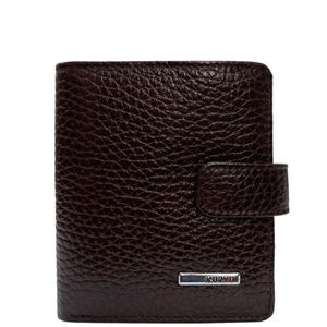 Мужское портмоне Karya из натуральной кожи 0993-20 темно-коричневого цвета, Темно-коричневый