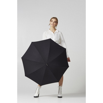 Зонт-трость унисекс Fulton Hampstead-1 L893 - Black (Черный)