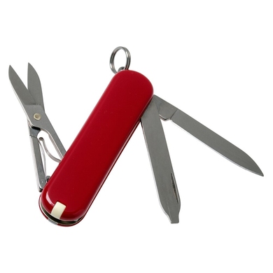 Складной нож-брелок миниатюрный Victorinox Classic SD 0.6223 (Красный)