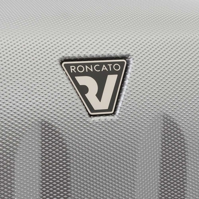 Чемодан из поликарбоната на 4-х колесах Roncato Unica 5613 (малый), 561-0125-Silver