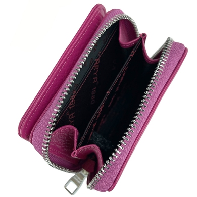 Невеликий гаманець Karya з натуральної шкіри 2012-244 рожевого кольору