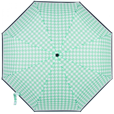 Зонт женский Fulton L354 Minilite-2 Minty Houndstooth (Мятная лапка)