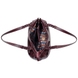 Жіноча сумка Karya з натуральної шкіри 2283-243 кольору амарена, Амарена