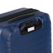 Валіза з полікарбонату/ABS пластику на 4-х колесах Wenger Ryse 610149 синя (середня)