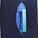 Чехол защитный для среднего чемодана из неопрена M 8002-4, 800-темно-синий