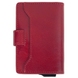 Шкіряна кредитница з RFID Tony Perotti Nevada 3776 rosso (червона), Натуральна шкіра, Гладка, Червоний