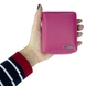 Небольшой кошелек Karya из натуральной кожи 2012-244 розового цвета
