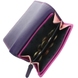 Жіночий гаманець з натуральної шкіри з RFID Visconti Rainbow Bora RB43 Berry Multi