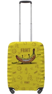 Чехол защитный для малого чемодана из дайвинга Желтый Банан S 9003-0424, 900-желтый банан