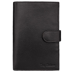 Чоловіче портмоне Tony Bellucci з відділенням для паспорта TB625-4 темно-коричневе, Темно-коричневий