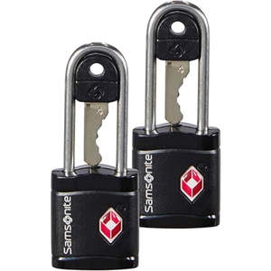 Комплект навісних замків на ключі з системою TSA Samsonite CO1*039 Black