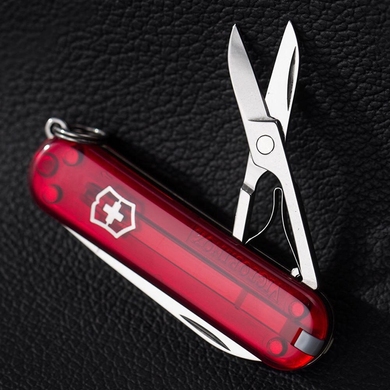 Складаний ніж-брелок мініатюрний Victorinox Classic SD 0.6223.T (Червоний)