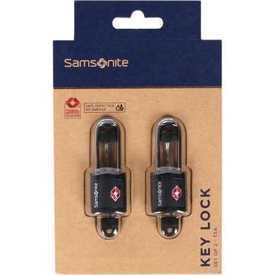 Комплект навесных замков на ключе с системой TSA Samsonite CO1*039 Black
