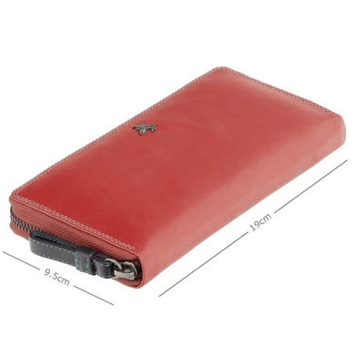 Женский кошелек из натуральной кожи Visconti Spectrum Violet SP79 Red Multi