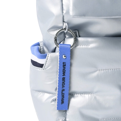Жіночий рюкзак Hedgren Cocoon BILLOWY HCOCN05/871-02 Pearl Blue (Перлинно-блакитний), Блакитний