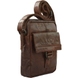 Мужская сумка из натуральной кожи Spikes & Sparrow Authentic 5951101 Dark Brown