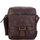 Чоловіча сумка з натуральної шкіриSpikes & Sparrow Authentic 5951101 Dark Brown