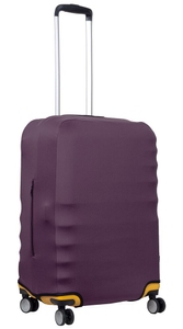 Чехол защитный для среднего чемодана из дайвинга M 9002-31, 900-баклажан
