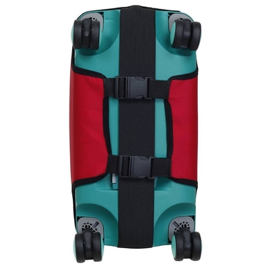 Чехол защитный для малого чемодана из дайвинга S 9003-33, 900-Красный