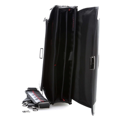 Портфель с отделением для ноутбука 15,6" и планшета 10" Roncato BIZ 2.0 412121, Черный