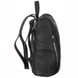 Женский рюкзак из натуральной кожи Tony Perotti Contatto 6202 nero (черный), Черный, Зернистая
