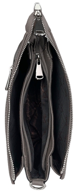 Жіноча сумка Karya на три відділи KR5070-51 кольору таупе, Таупе