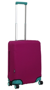 Чехол защитный для малого чемодана из дайвинга S 9003-10 Орхидея, 900-Малиновый