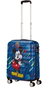 Чемодан American Tourister Wavebreaker Disney из ABS пластика на 4-х колесах 31C*001 Mickey Future Pop (малый)