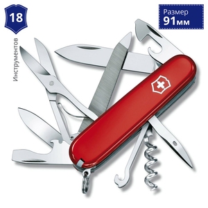 Складной нож Victorinox Mountaineer 1.3743 (Красный)