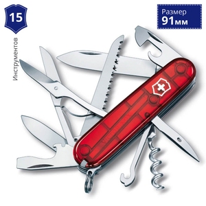 Складной нож Victorinox Huntsman 1.3713.T (Красный)