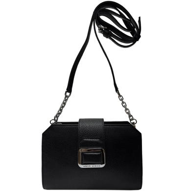 Жіноча сумка Karya з натуральної шкіри 2336-45 чорного кольору, Чорний