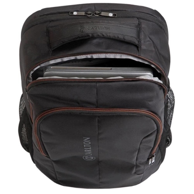 Деловой рюкзак с отделением для ноутбука до 15,6" Carlton Baron 910J120 черный