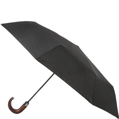 Класична парасолька автомат Samsonite Wood Classic S CK3*013 Black