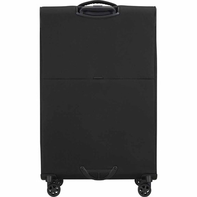 Легка валіза Samsonite Litebeam текстильна на 4-х колесах KL7*005 Black (велика)