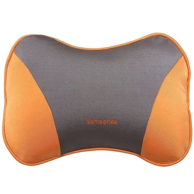 Подушка под спину Samsonite U23*309, серый с оранжевым