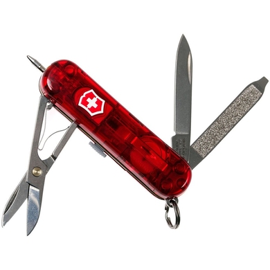 Складной нож-брелок миниатюрный Victorinox Signature Lite 0.6226.T (Красный)