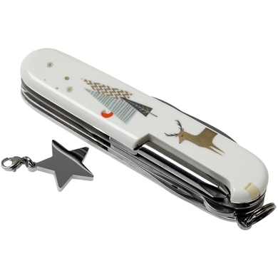 Складной нож Victorinox Super Tinker Winter Magic SE 2019 1.4703.7E1 (Белый)