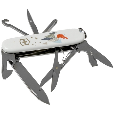 Складной нож Victorinox Super Tinker Winter Magic SE 2019 1.4703.7E1 (Белый)